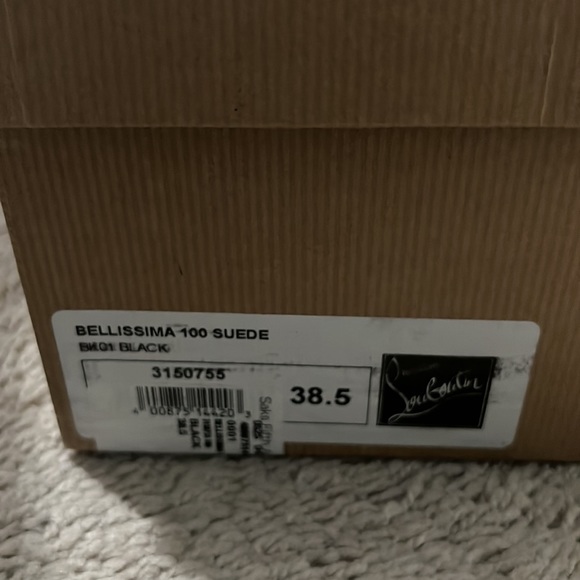 100MM Black Suede Bellissima Booties - Picture 6 of 6